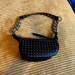 Urban Outfitters Leather Shelby Mini Bean Shoulder Bag